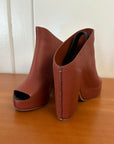 BALENCIAGA Open Toe Slingback Heels 37