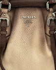 PRADA FW2006 Vitello Daino Antik Leather Tote Bag