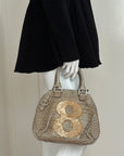 Number 8 Mini Croc Bag