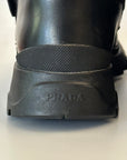 PRADA Sport FW 1998 Black Leather Velcro Shoes 38