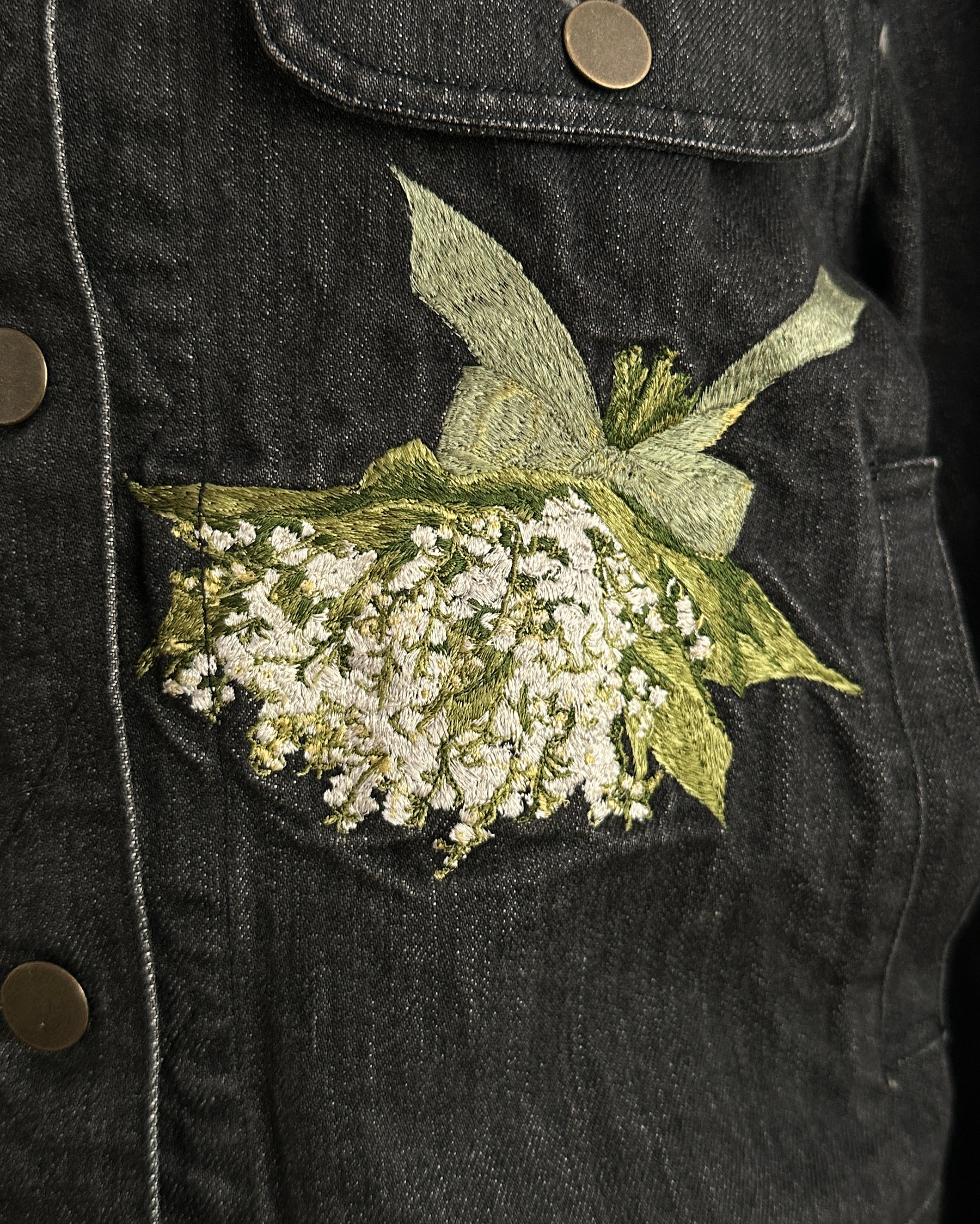 KANEKO ISAO Denim Embroidered Jacket S/M – Archive Club