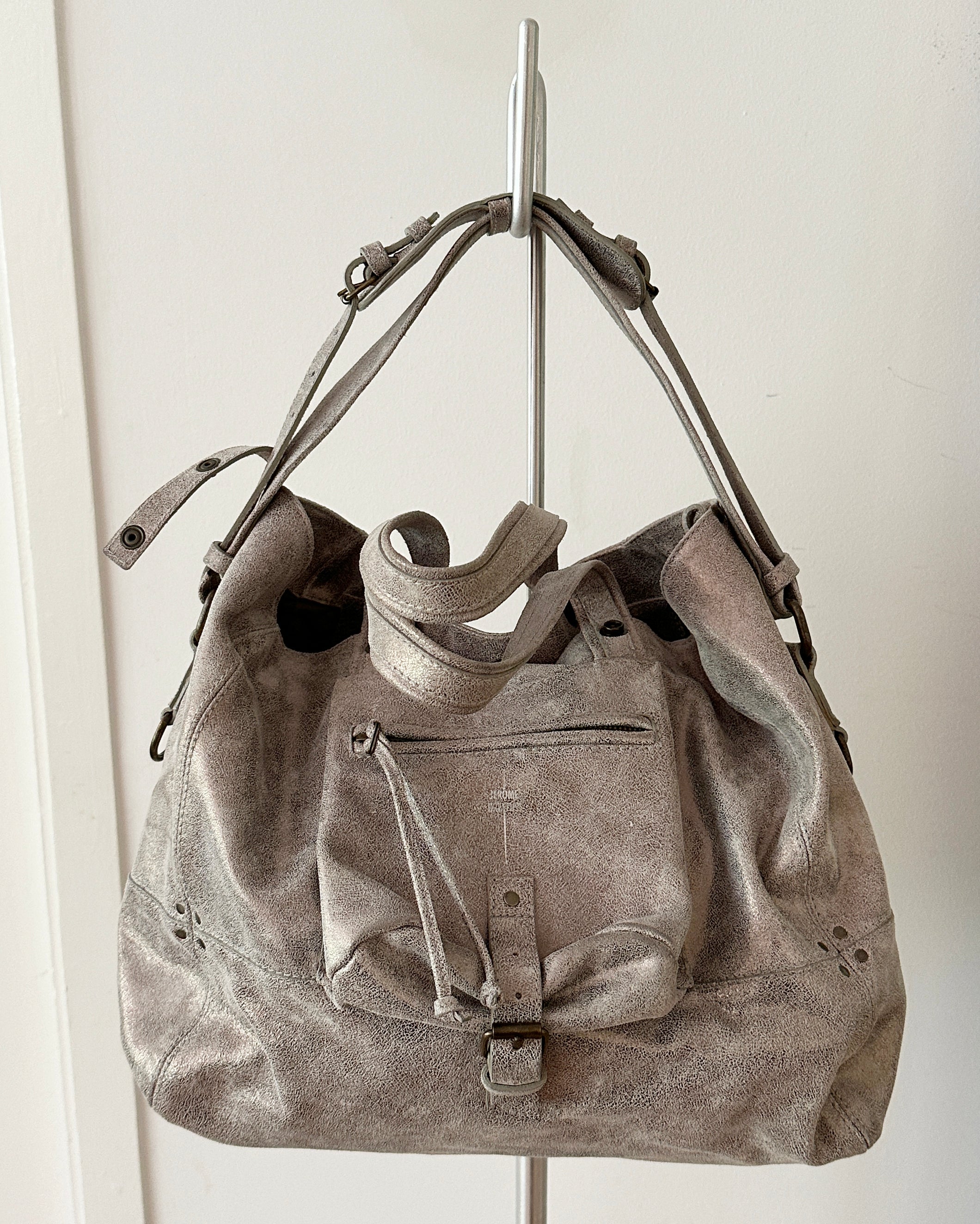 JEROME DREYFUSS Billy M Bag in Distressed Leather – Archive Club