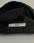 PRADA Black Silk Beret