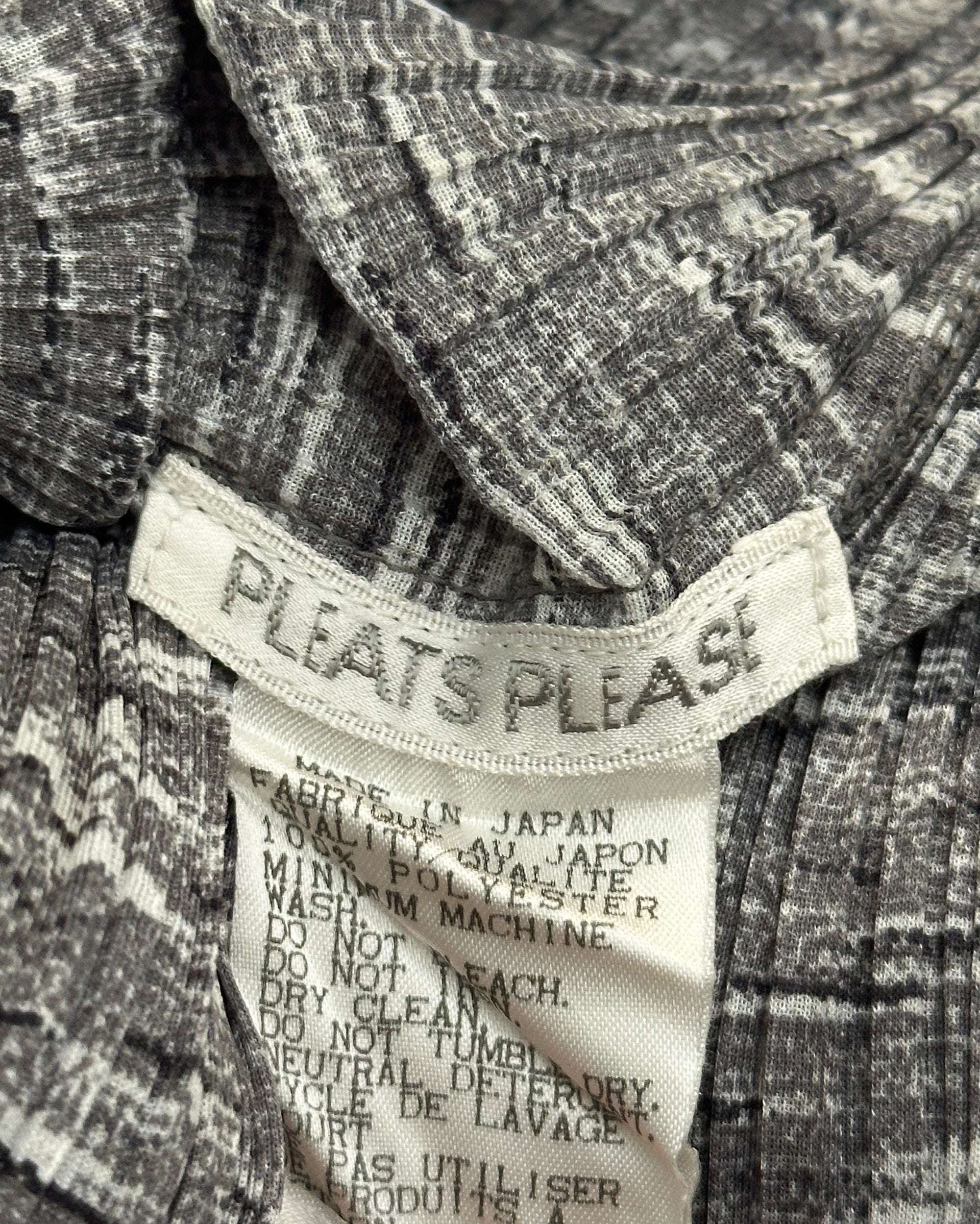 ISSEY MIYAKE PLEATS PLEASE Polo Shirt M