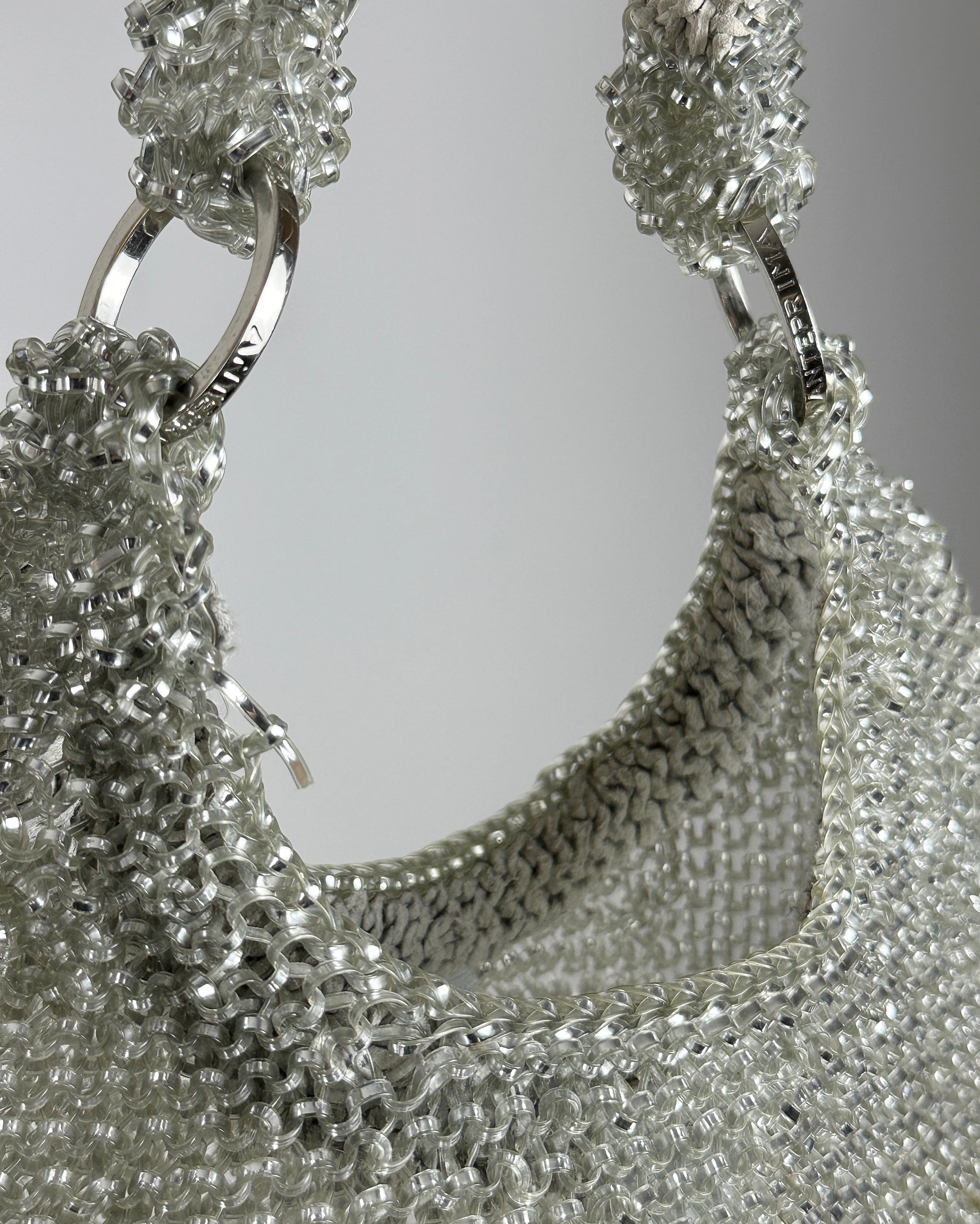● angelie ● TOAST BAG MINI / SILVER Zara Silver Bag | Pickle