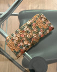 HIROKO HAYASHI Leather Buttons Long Wallet