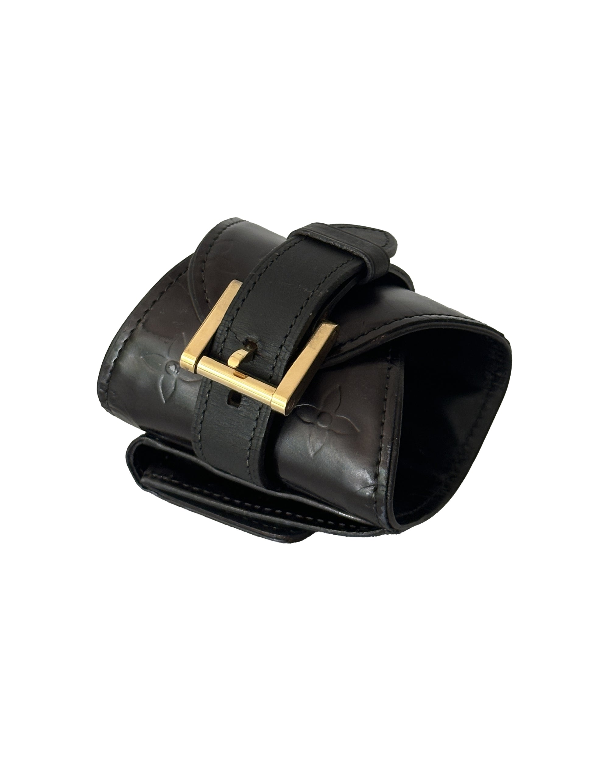 LOUIS VUITTON Vernis Lafayette Street Coin Purse Bracelet