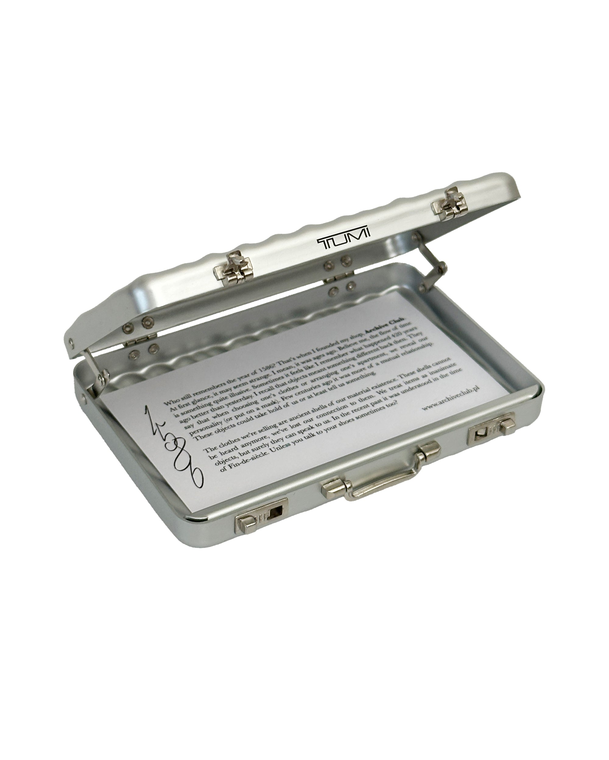 TUMI Aluminum Card Holders