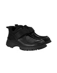 PRADA Sport FW 1998 Black Leather Velcro Shoes 38