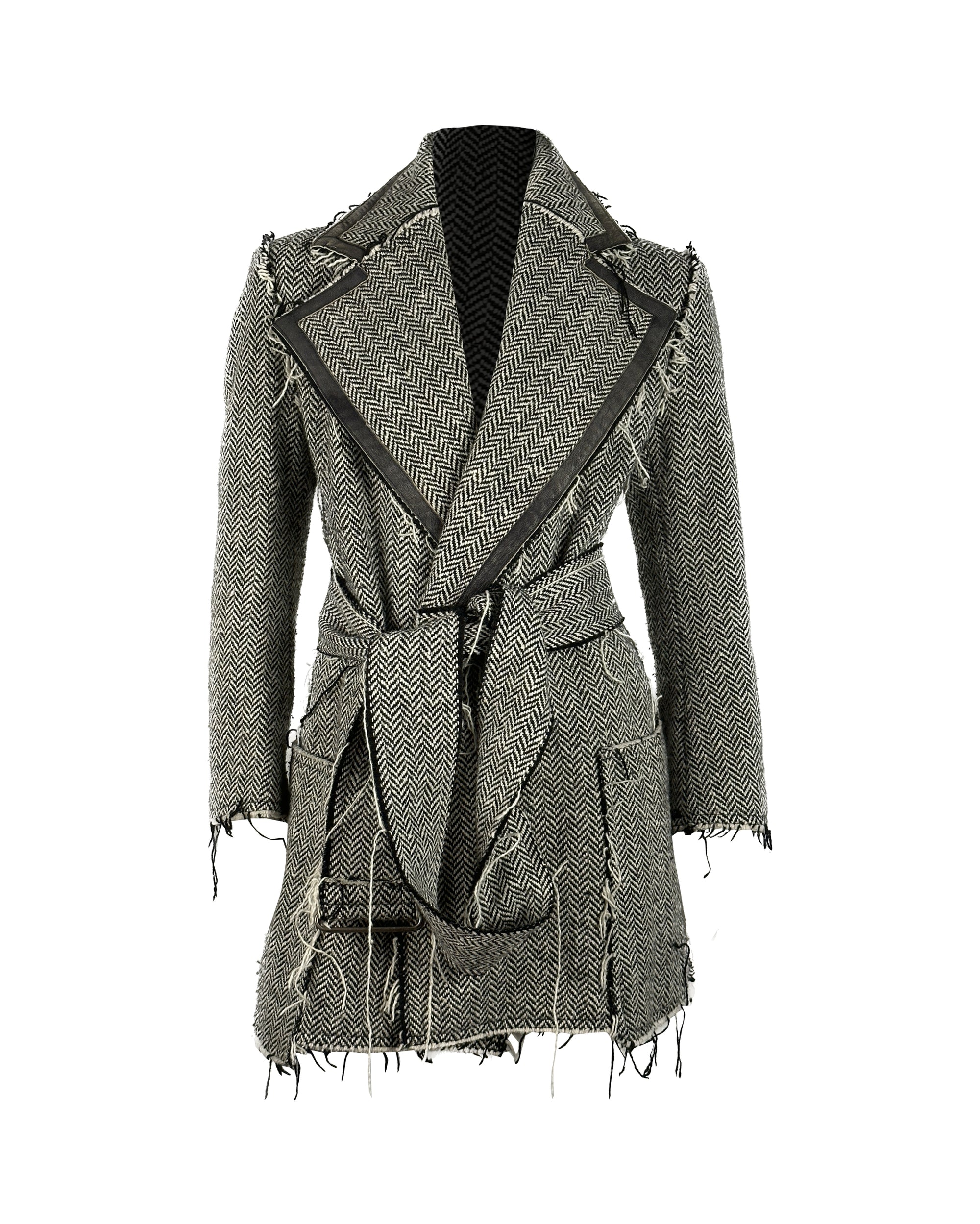 JEAN COLONNA Wool Coat S