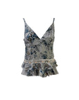 DIRK BIKKEMBERGS FW2002 Detachable Ruffles Camisole M/L