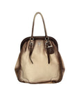PRADA FW2006 Vitello Daino Antik Leather Tote Bag