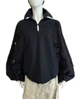 MASAKÏ MATSUSHÏMA Black Cape Top S