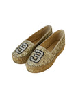 Glitter Varsity Espadrilles 37