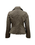 RITSUKO SHIRAHAMA Linen Cotton Sculpted Jacket M