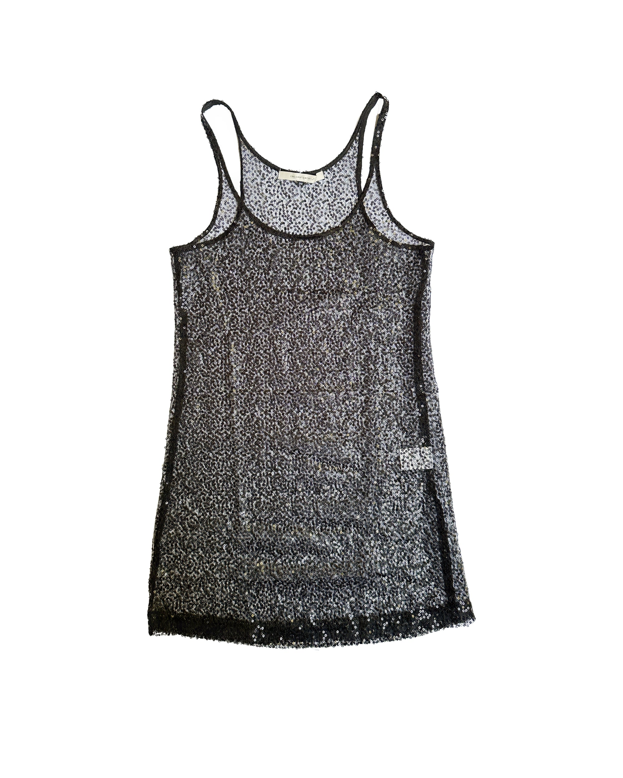 ENCHANTEMENT...? Sequin Micro Dresses