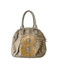 Number 8 Mini Croc Bag