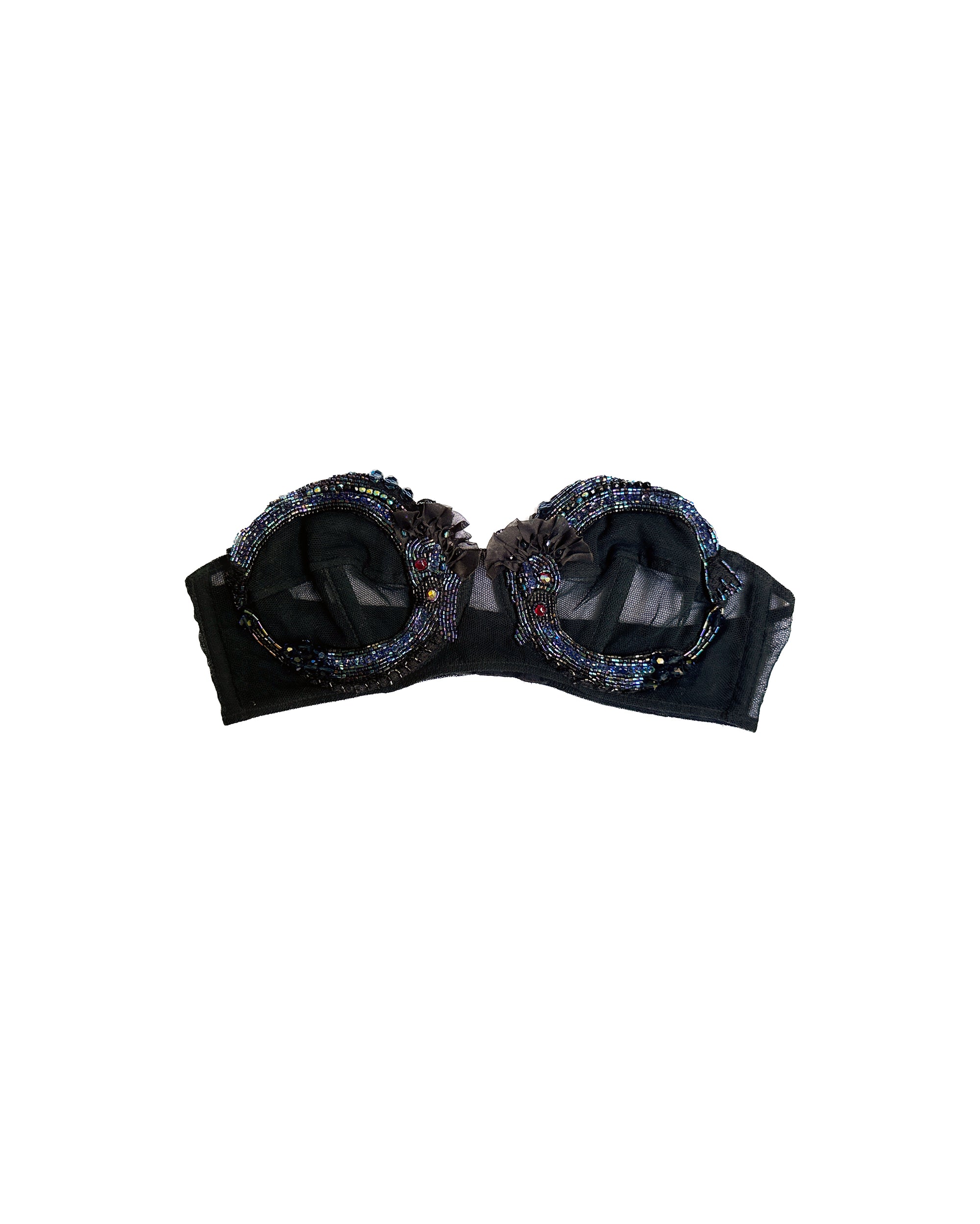 COSTUME NATIONAL Appliqué Bra S