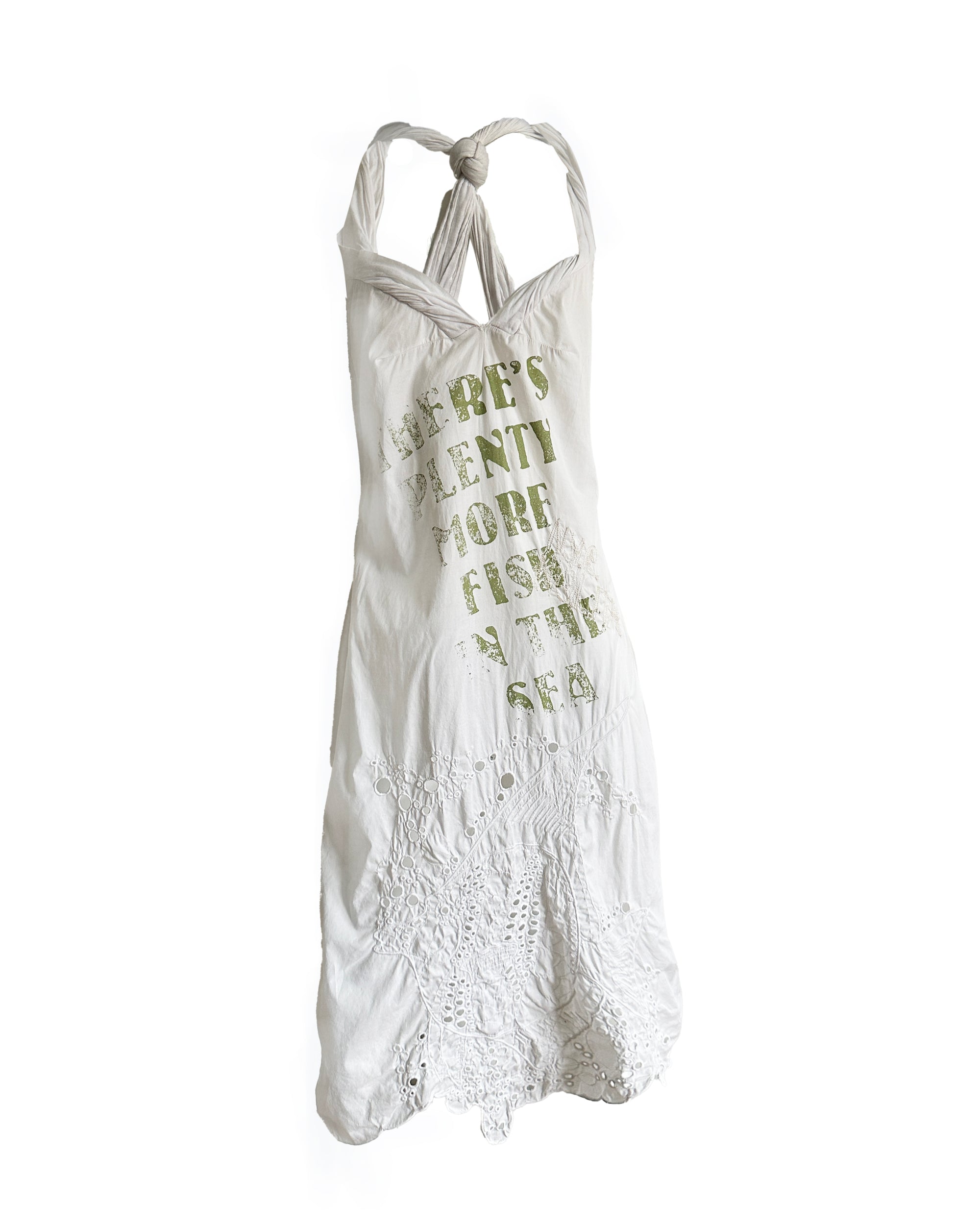 White Fish Summer Dress S/M Archive Club White Fish Summer Dress S/M Archive Club