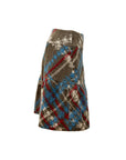 YUKI TORII INTERNATIONAL Plaid Wool Skirt S/M