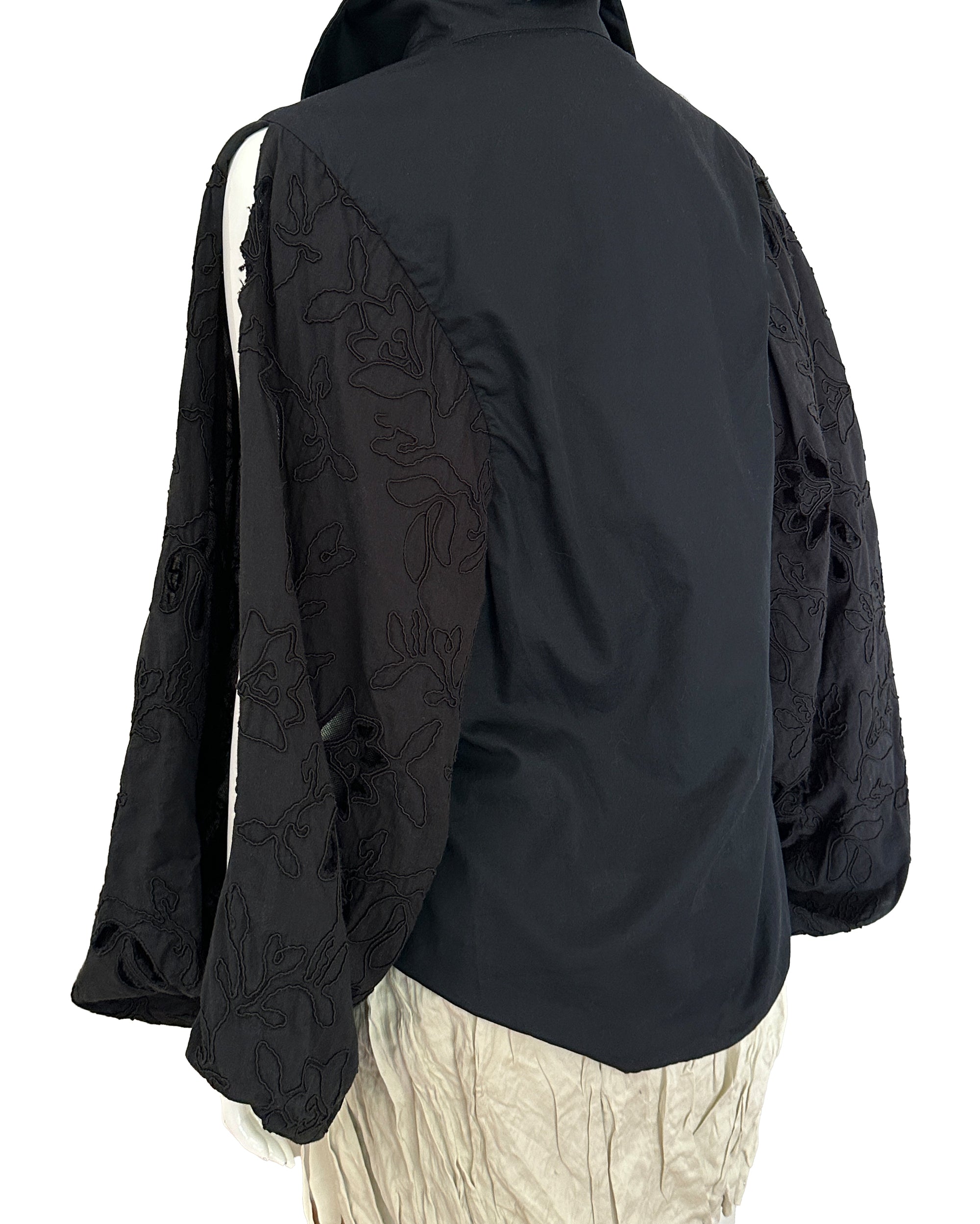 MASAKÏ MATSUSHÏMA Black Cape Top S