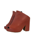 BALENCIAGA Open Toe Slingback Heels 37