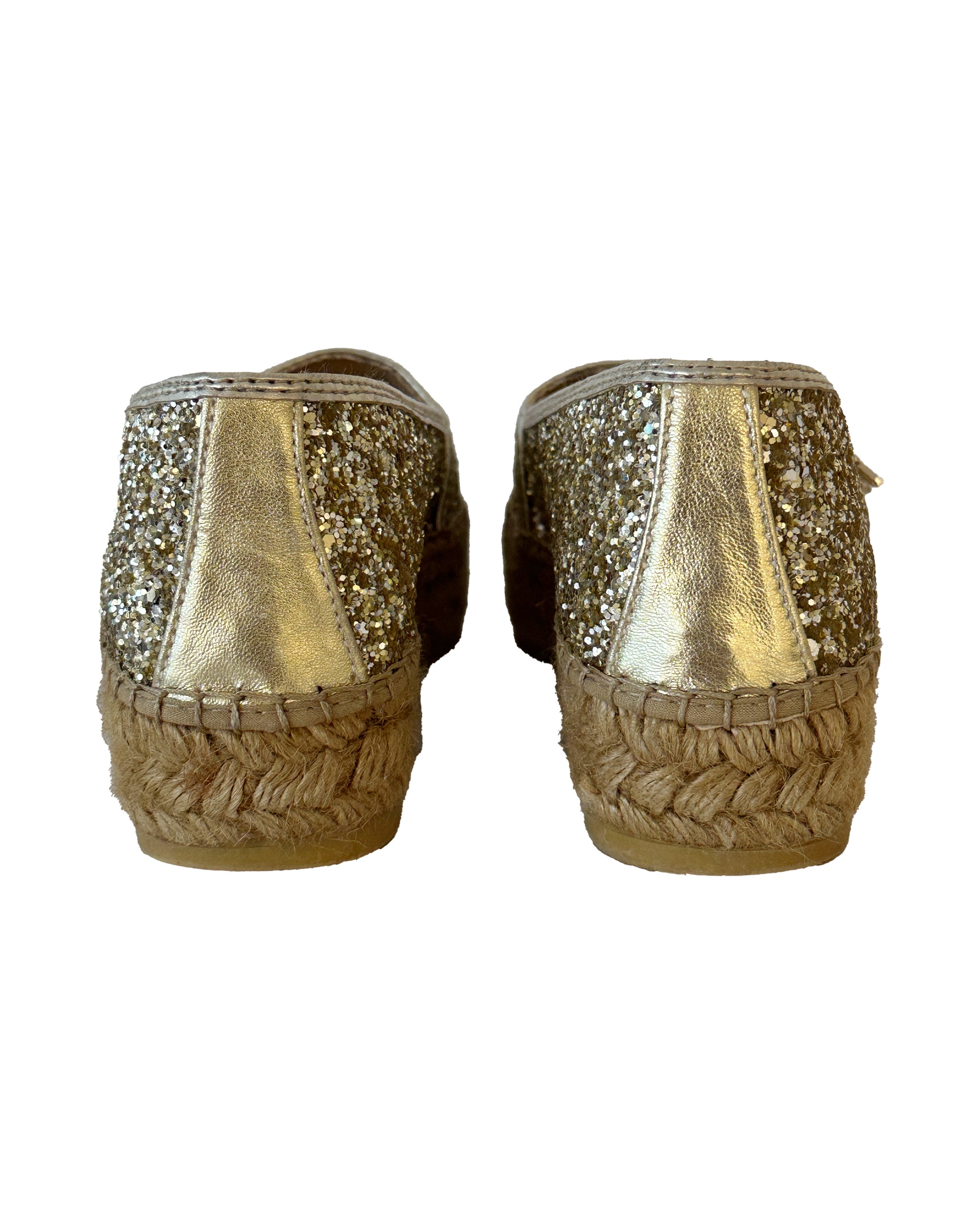 Glitter Varsity Espadrilles 37