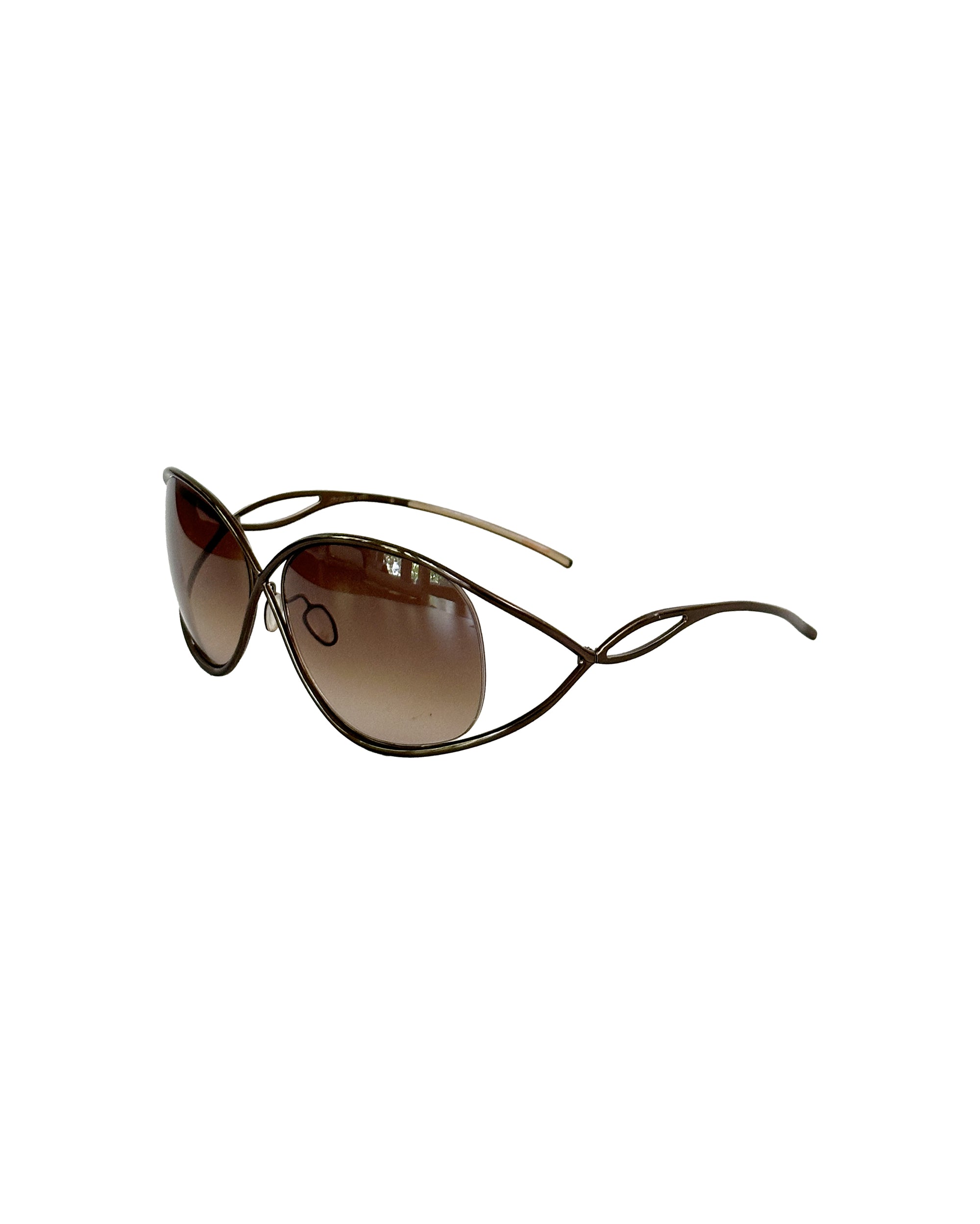 CHRISTIAN ROTH Infinity Frame Sunglasses