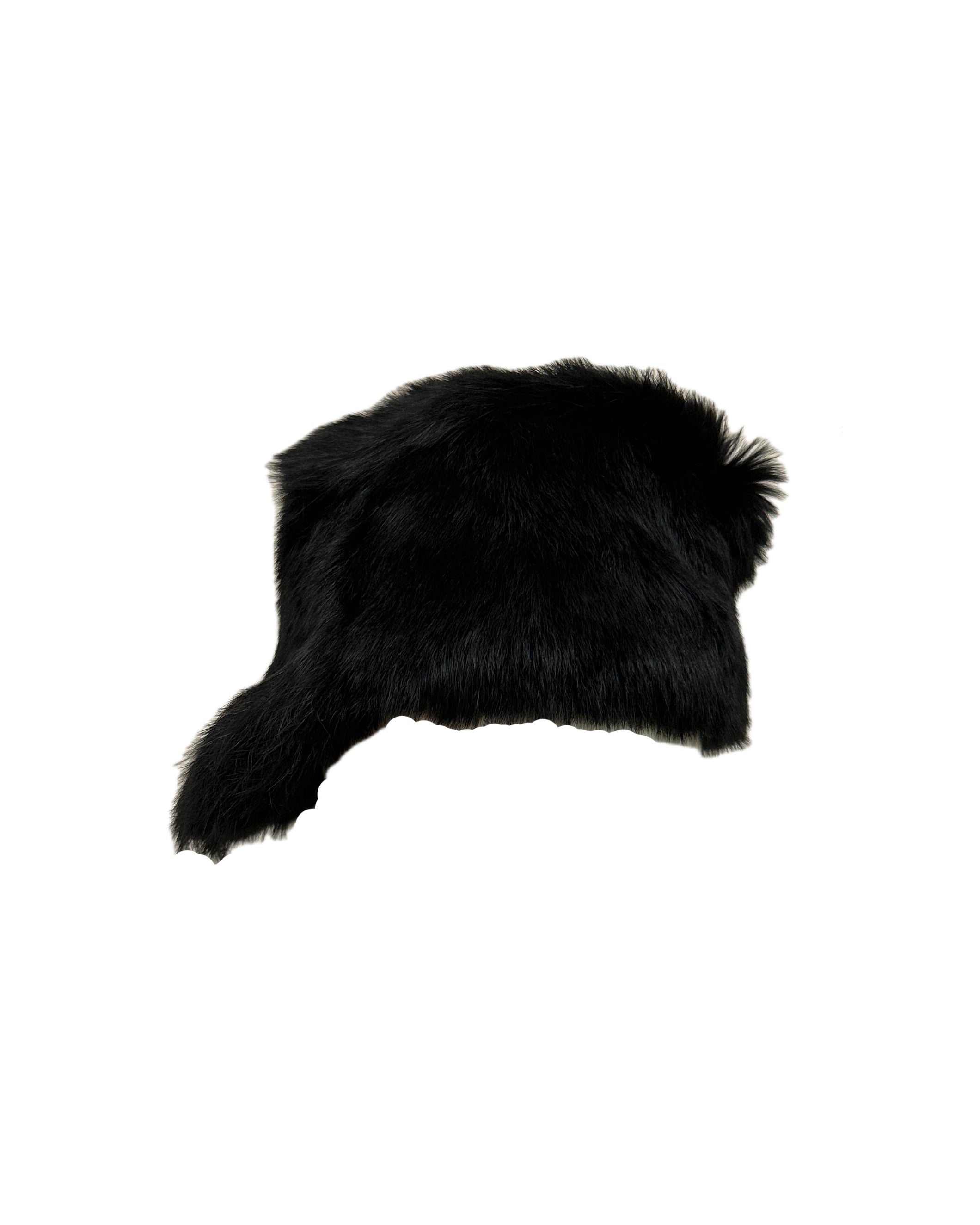 帽子 sex fur cap black archive y2k oops Sex fur cap black archive