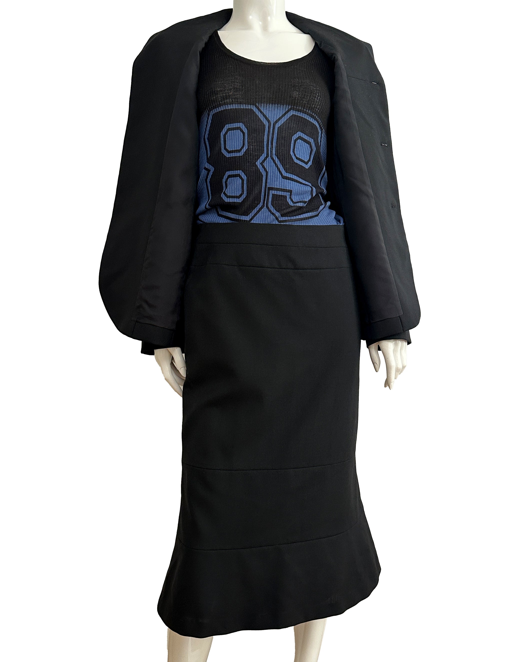 I.S. SUNAO KUWAHARA Wool Suit M – Archive Club