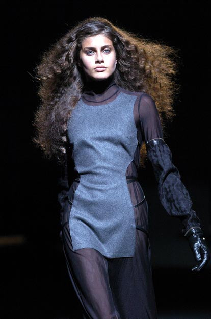 DIRK BIKKEMBERGS FW2004 Silk Dress S