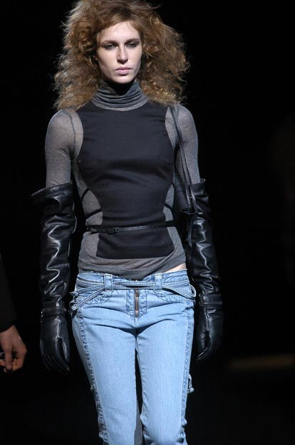 DIRK BIKKEMBERGS FW2004 Silk Dress S