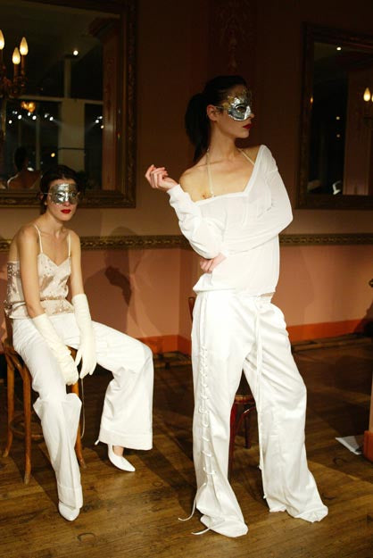 GILLES ROSIER SS2003 Cotton Shirt with Detachable Collar