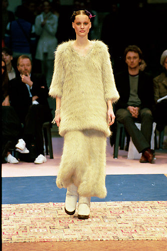 ZUCCA 1999/2000 Faux Fur Skirt S