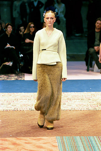 ZUCCA 1999/2000 Faux Fur Skirt S