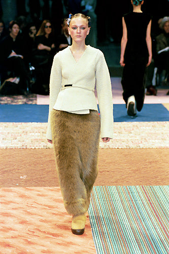 ZUCCA 1999/2000 Faux Fur Skirt S