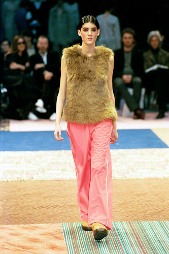 ZUCCA 1999/2000 Faux Fur Skirt S