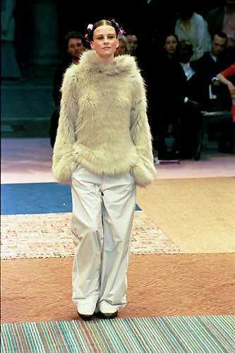 ZUCCA 1999/2000 Faux Fur Skirt S