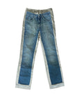 Illusion Denim and Velvet Jeans XS/S