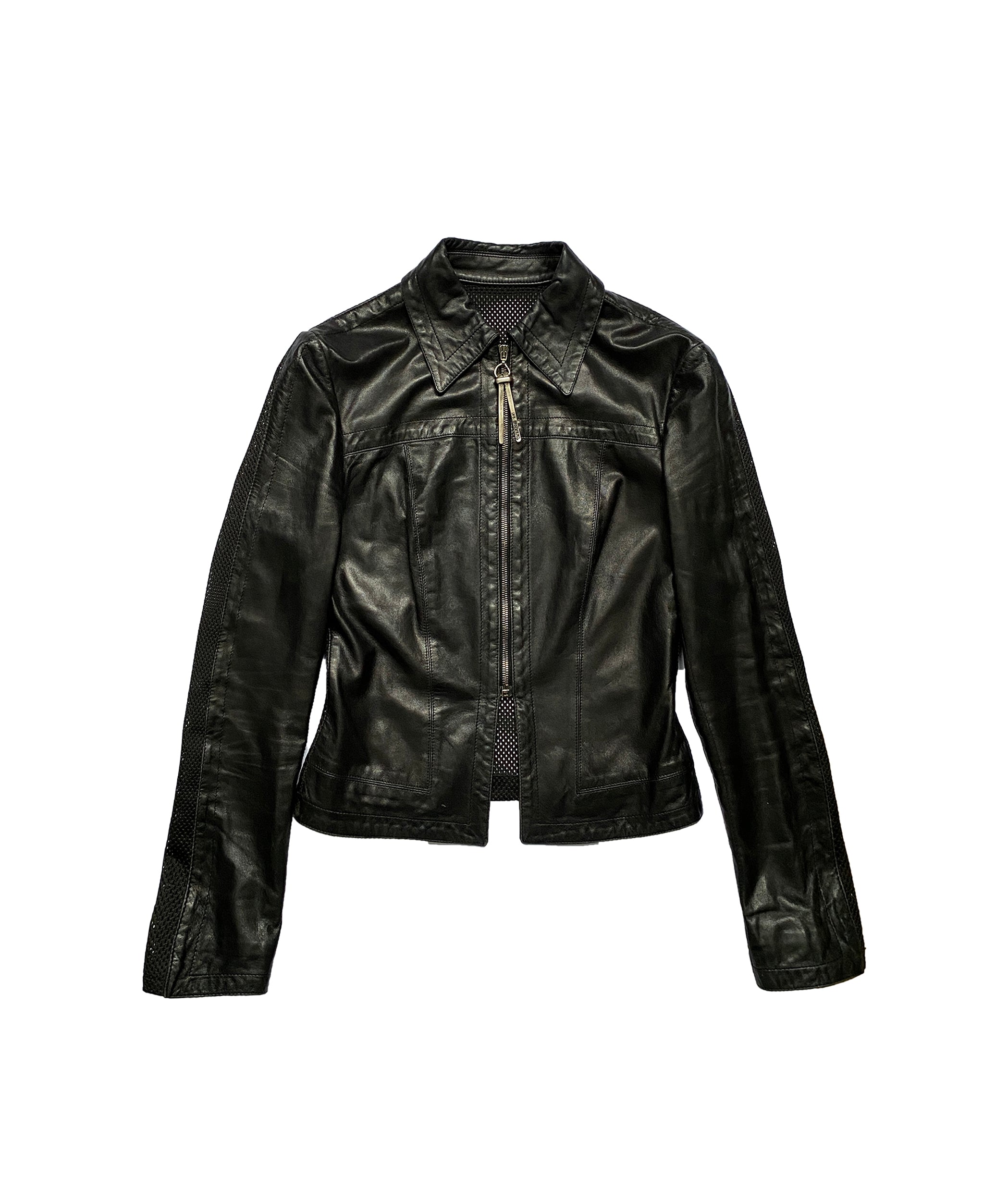 DIRK BIKKEMBERGS Leather Jacket M