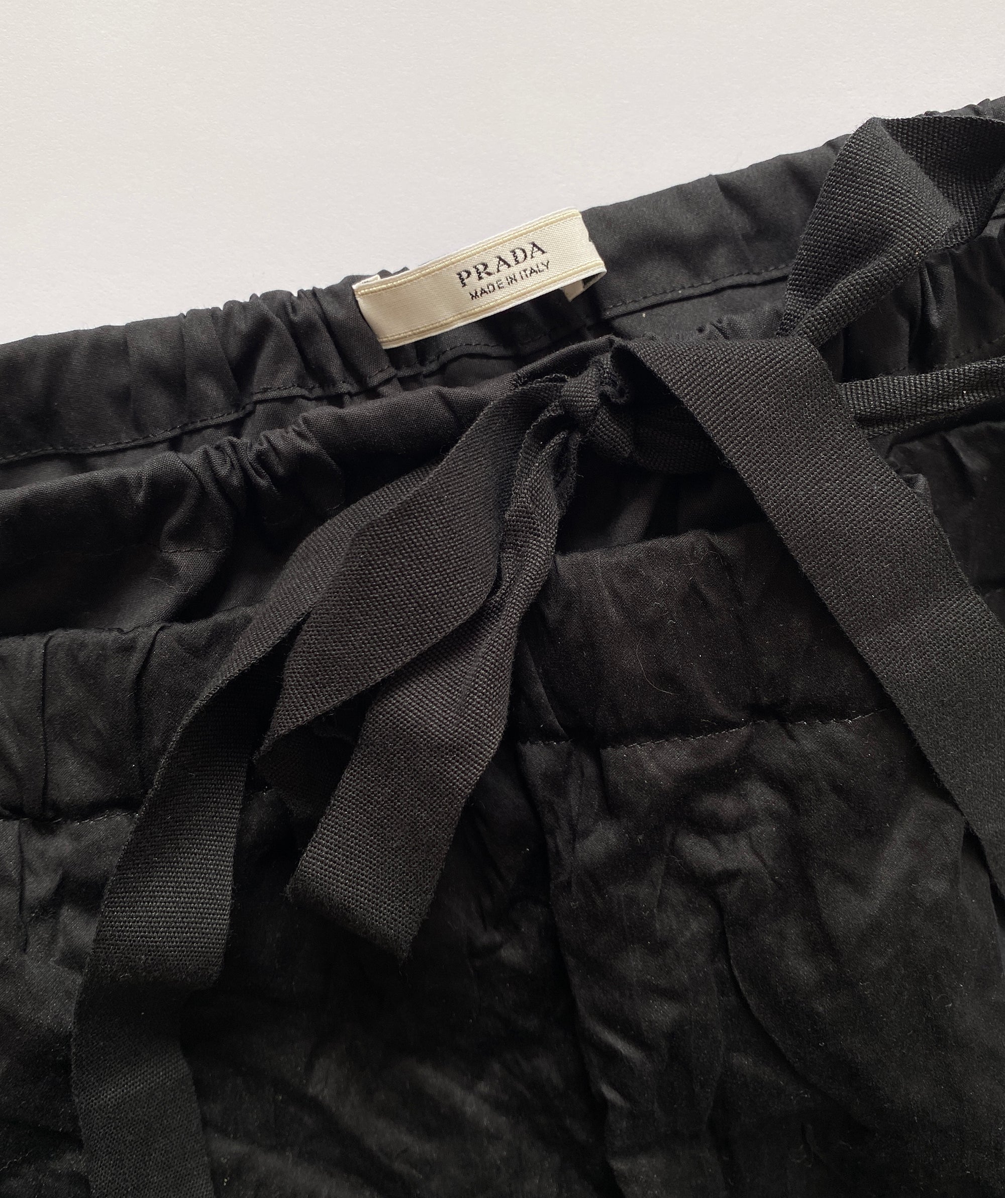 PRADA SS2009 Black Pencil Skirt S