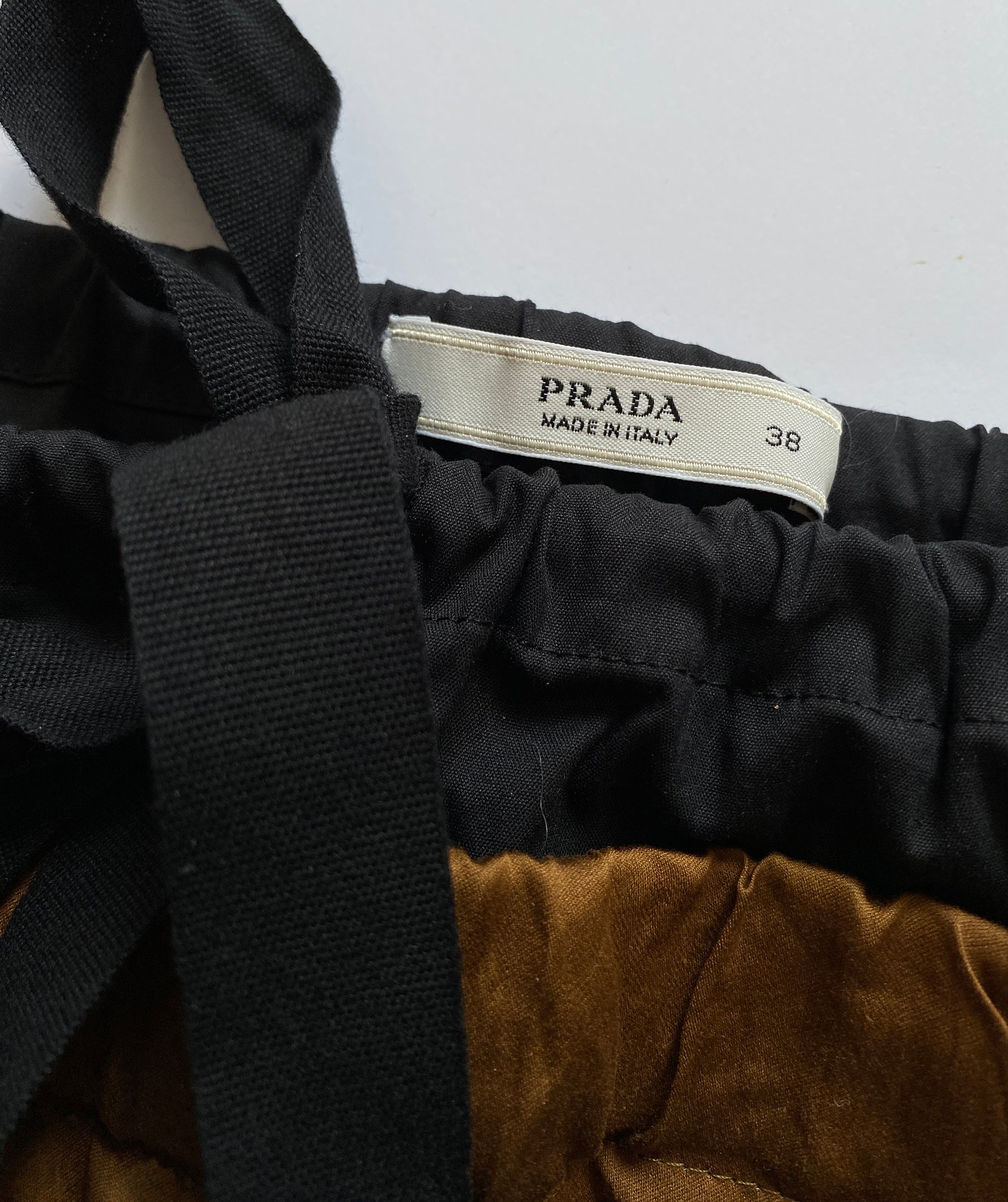 PRADA SS2009 Bronze Pencil Skirt XS