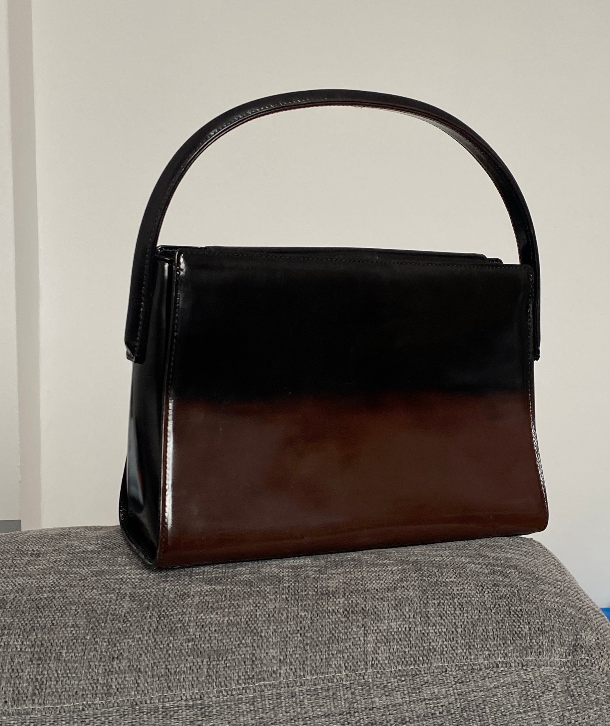 ISSEY MIYAKE IM PRODUCT Ombre Leather Bag