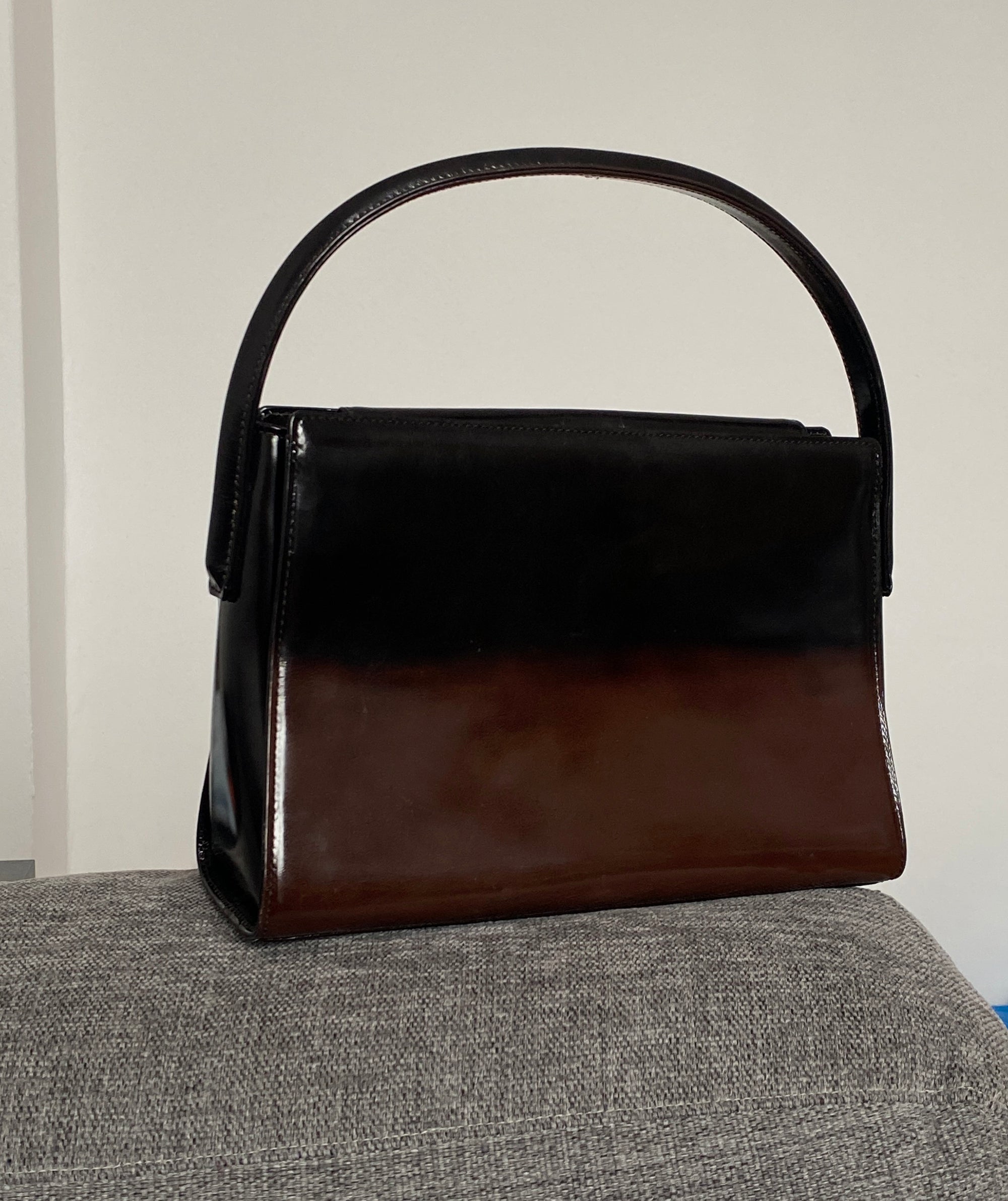 ISSEY MIYAKE IM PRODUCT Ombre Leather Bag