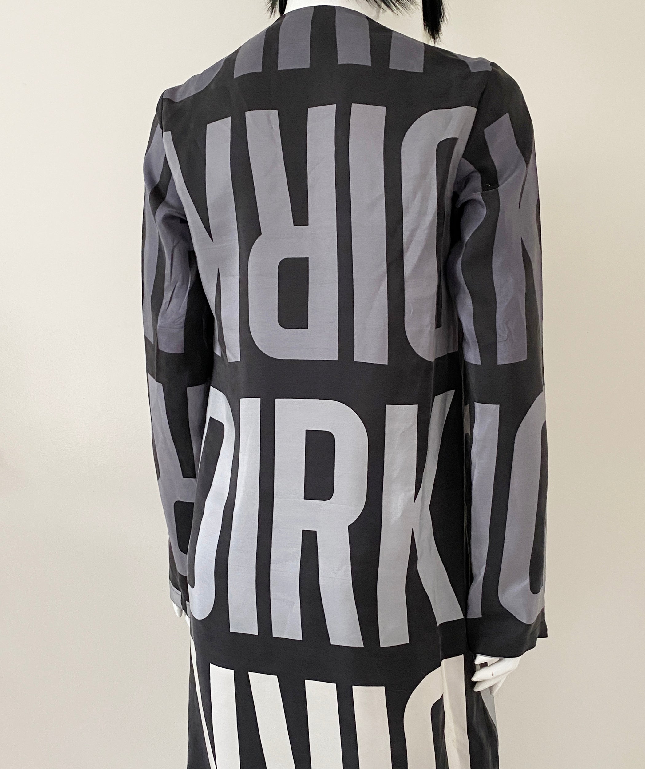 DIRK BIKKEMBERGS FW2004 Silk Dress S