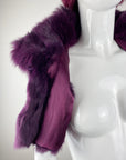 Purple Fur Vest S
