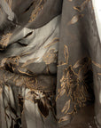 ABAHOUSE DEVINETTE Sheer Silk Dress