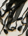 RITSUKO SHIRAHAMA Big Silk Feather Scarf