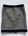 BALENCIAGA PREFALL 2006 Houndstooth Skirt S