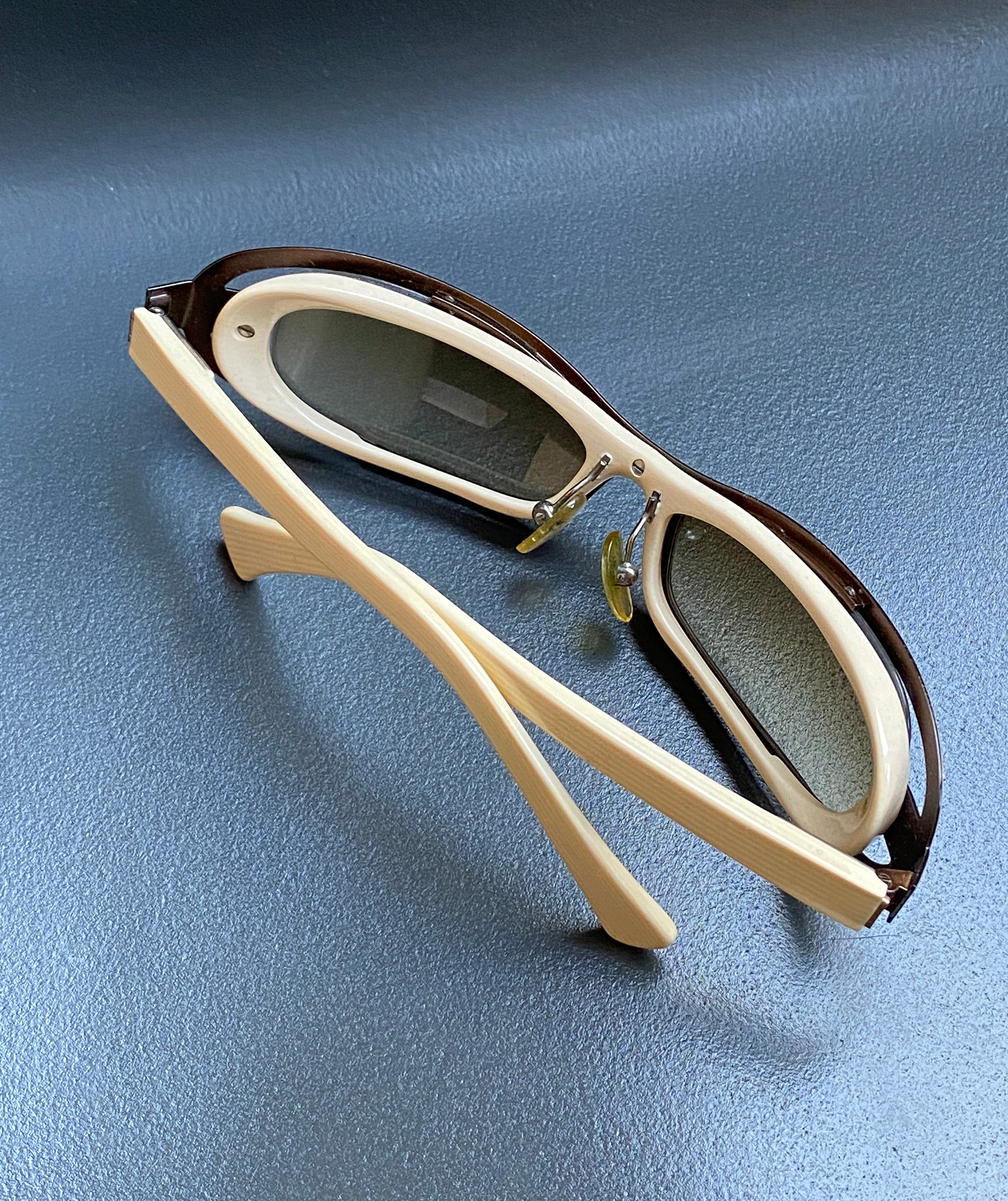 ALAIN MIKLI Bronze Double Layer Sunglasses